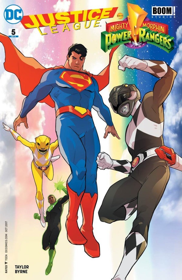 Justice League/Power Rangers Issue 5