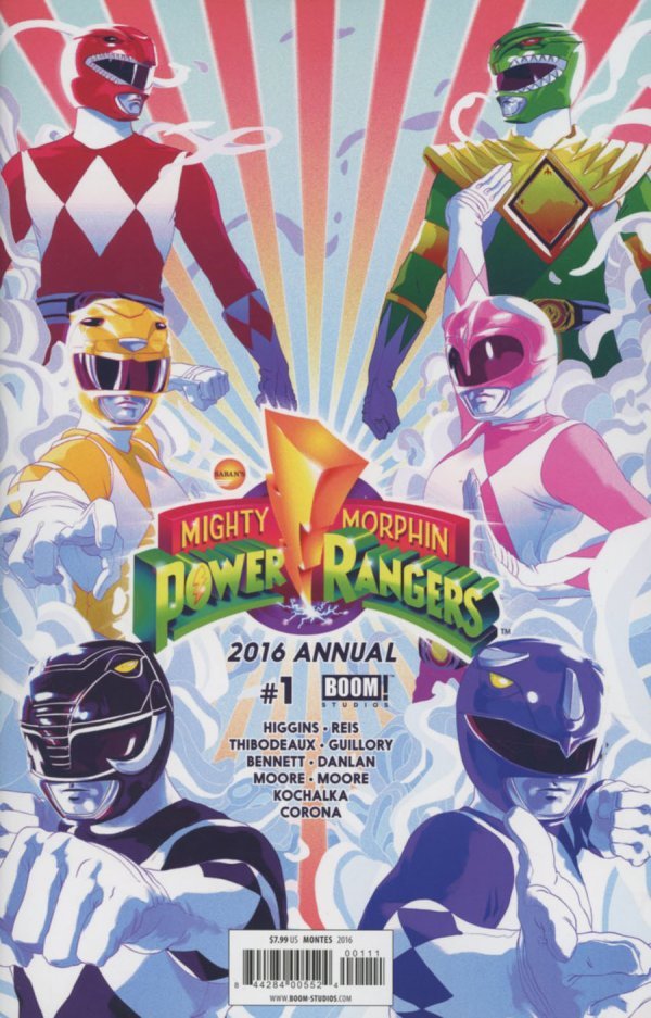 Mighty Morphin Power Rangers 2016 Annual