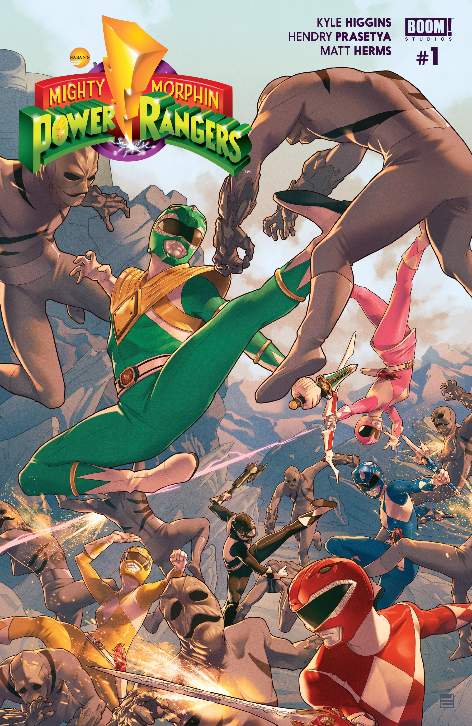 Mighty Morphin Power Rangers Issue 1