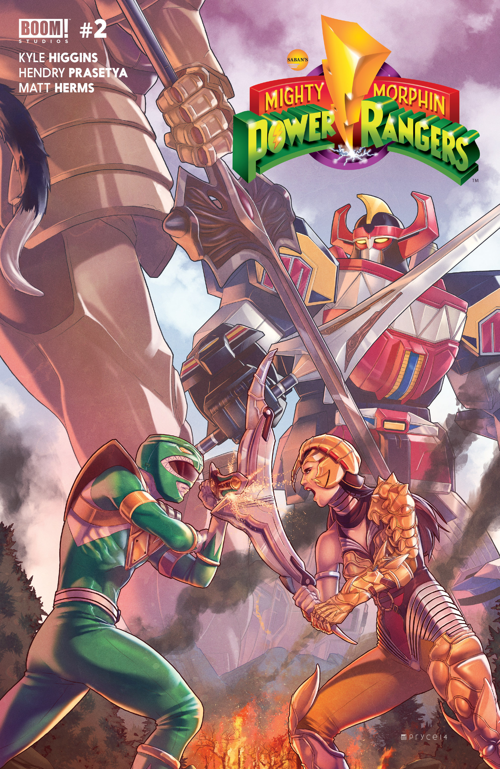 Mighty Morphin Power Rangers Issue 2