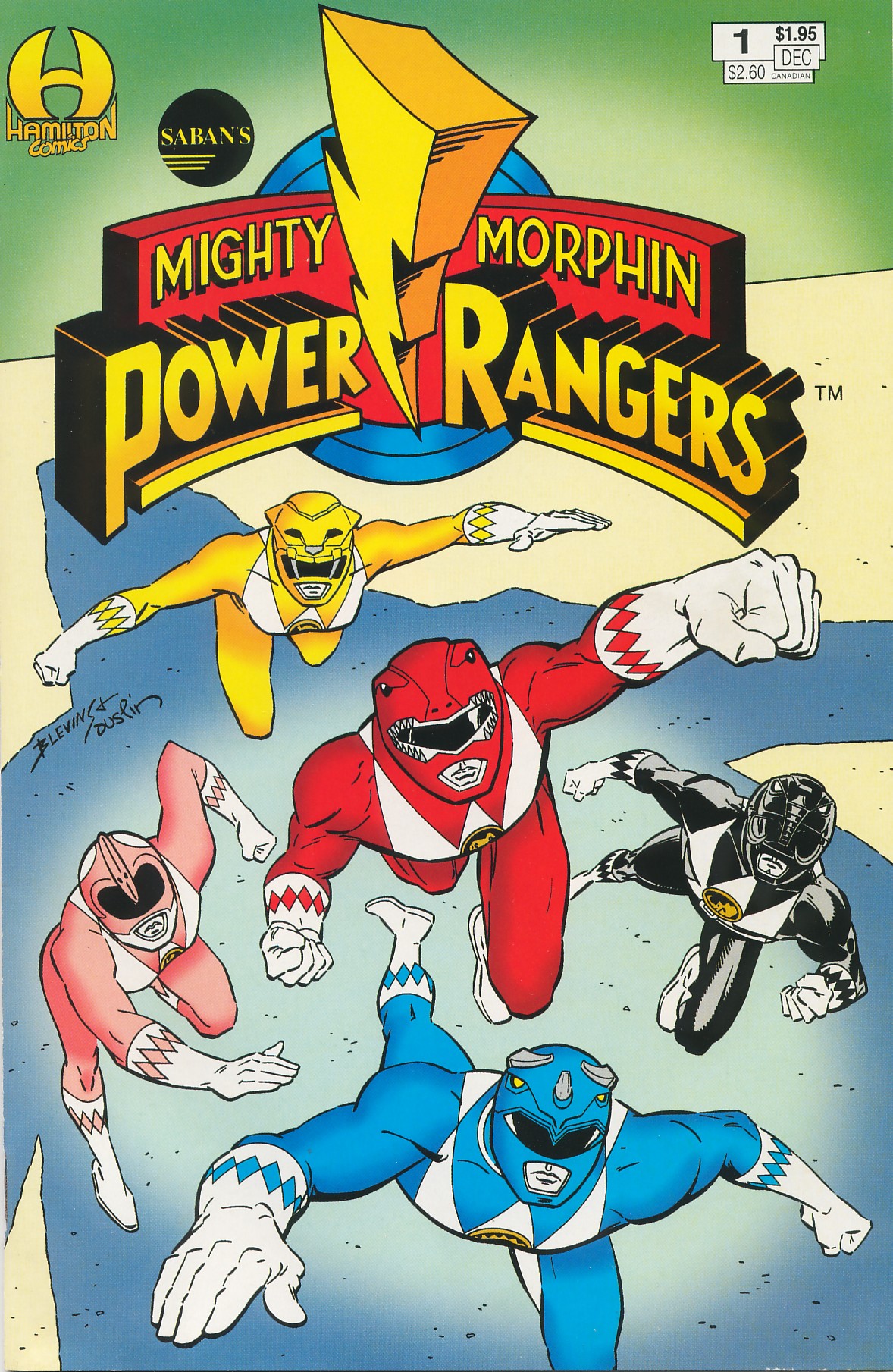 Mighty Morphin Power Rangers Series 1 Issue 1