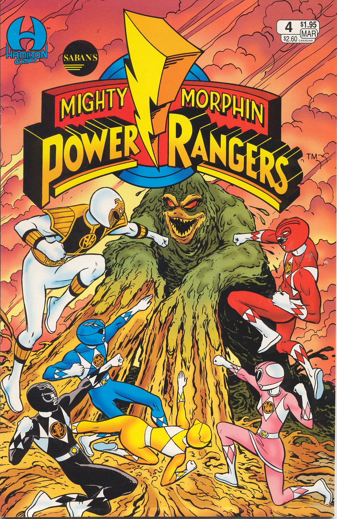 Mighty Morphin Power Rangers Series 1 Issue 4