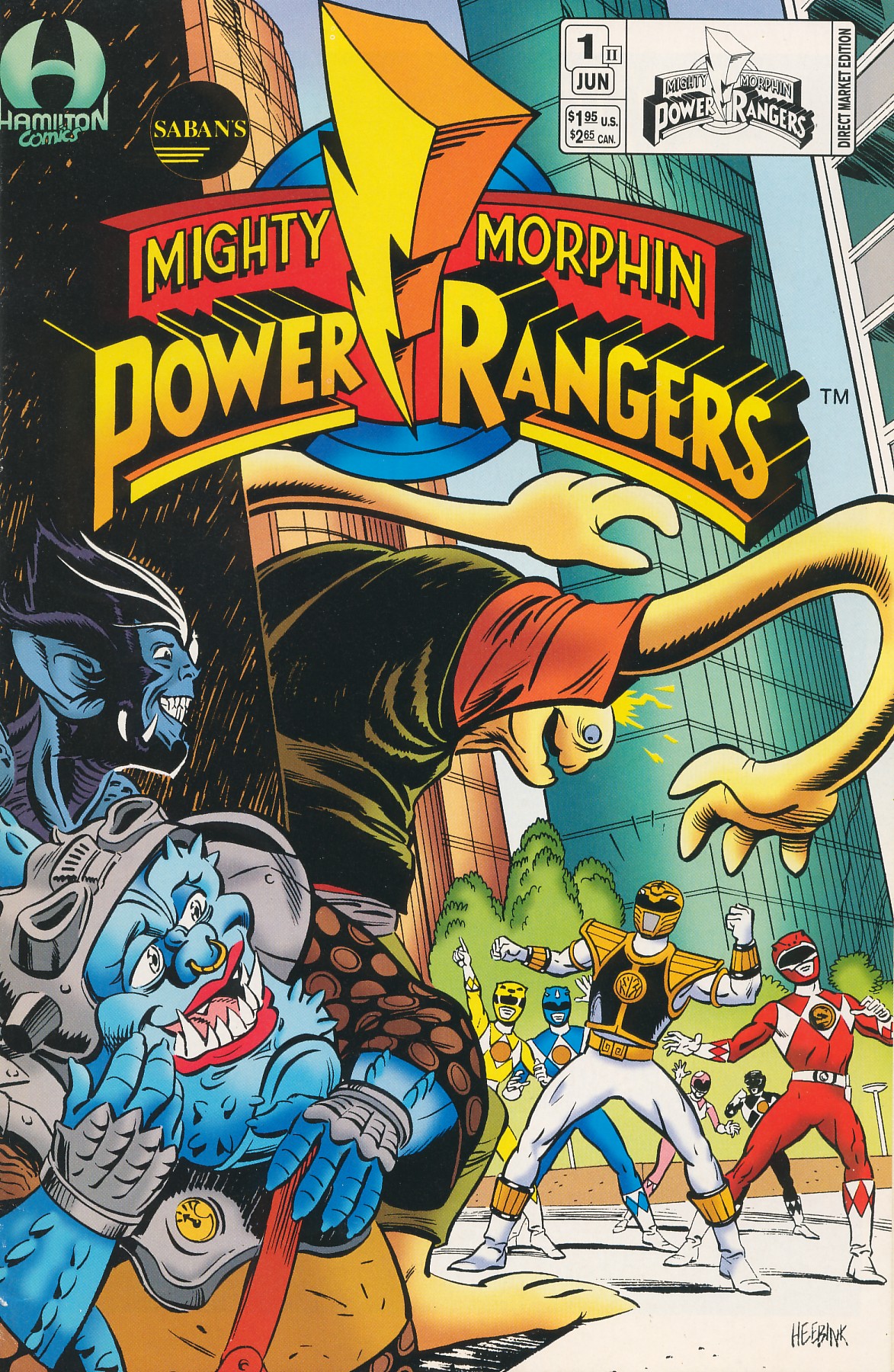 Mighty Morphin Power Rangers Series 2 Issue 1
