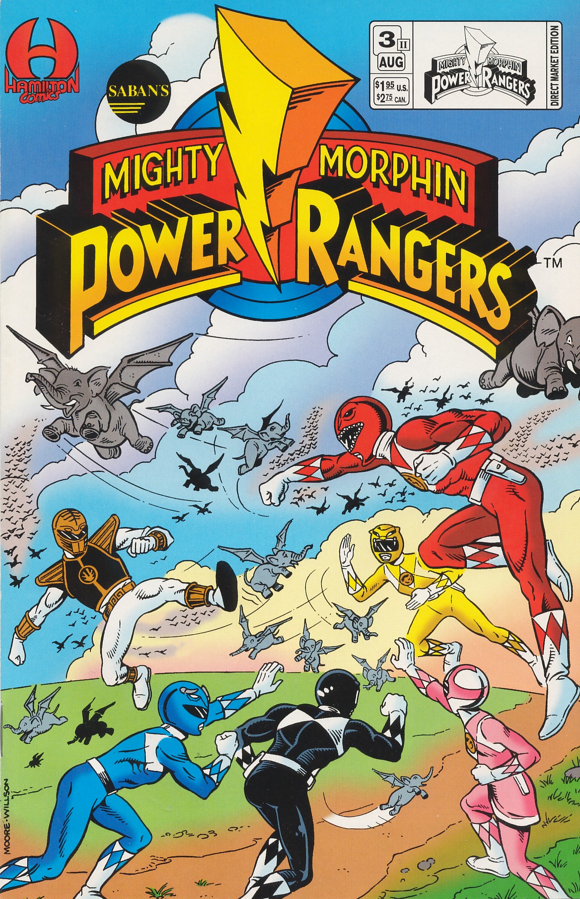 Mighty Morphin Power Rangers Series 2 Issue 3
