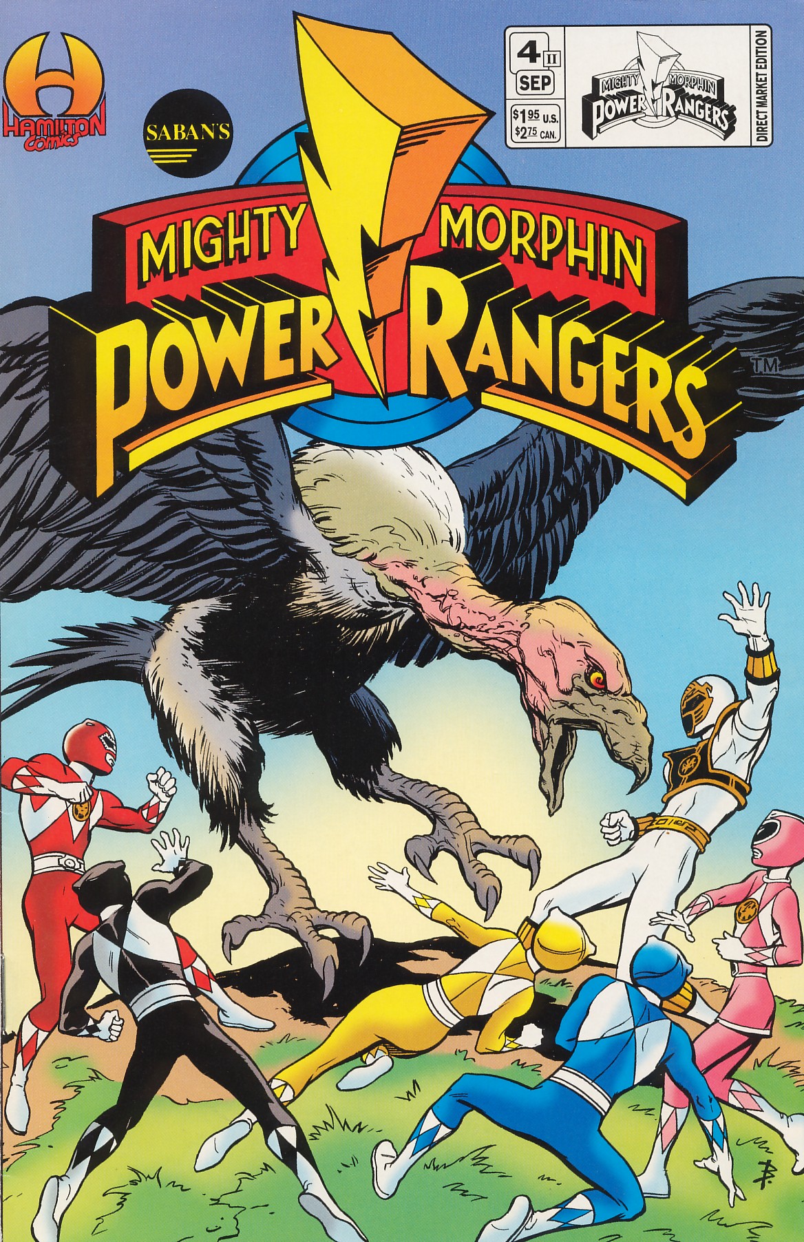 Mighty Morphin Power Rangers Series 2 Issue 4