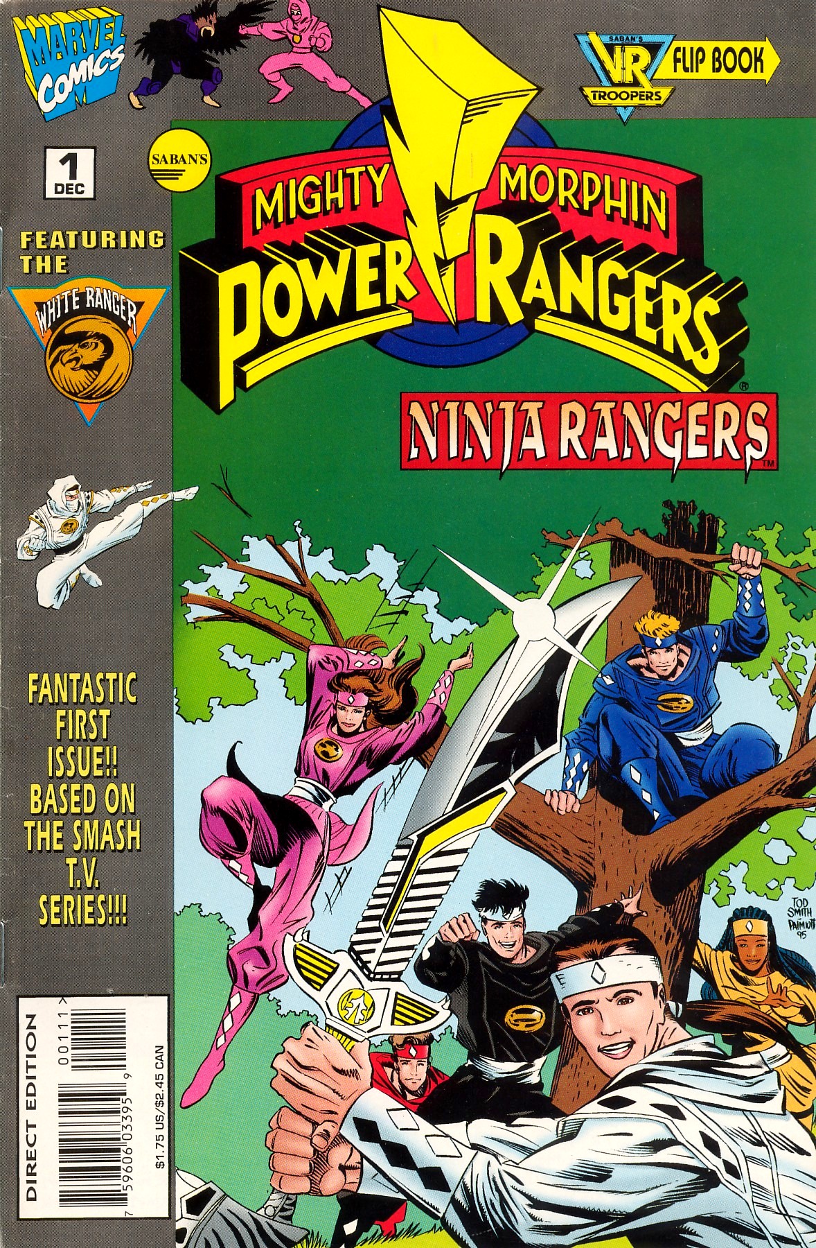 Mighty Morphin Power Rangers Ninja Rangers Issue 1