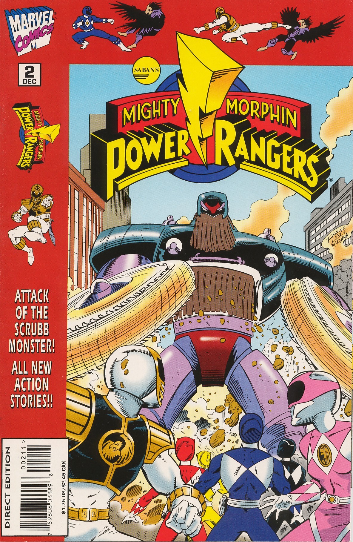 Mighty Morphin Power Rangers Series 3 Issue 2