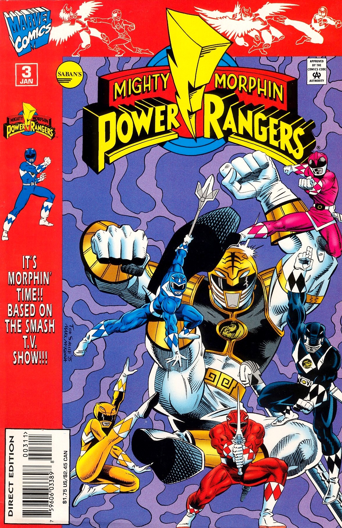 Mighty Morphin Power Rangers Series 3 Issue 3