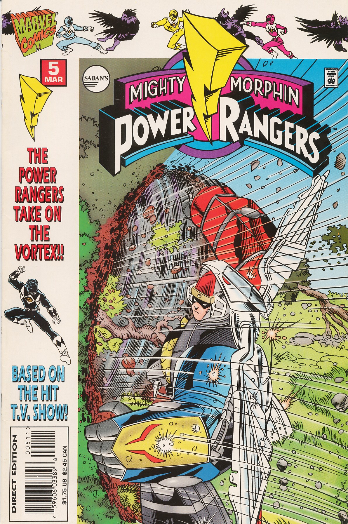 Mighty Morphin Power Rangers Series 3 Issue 5