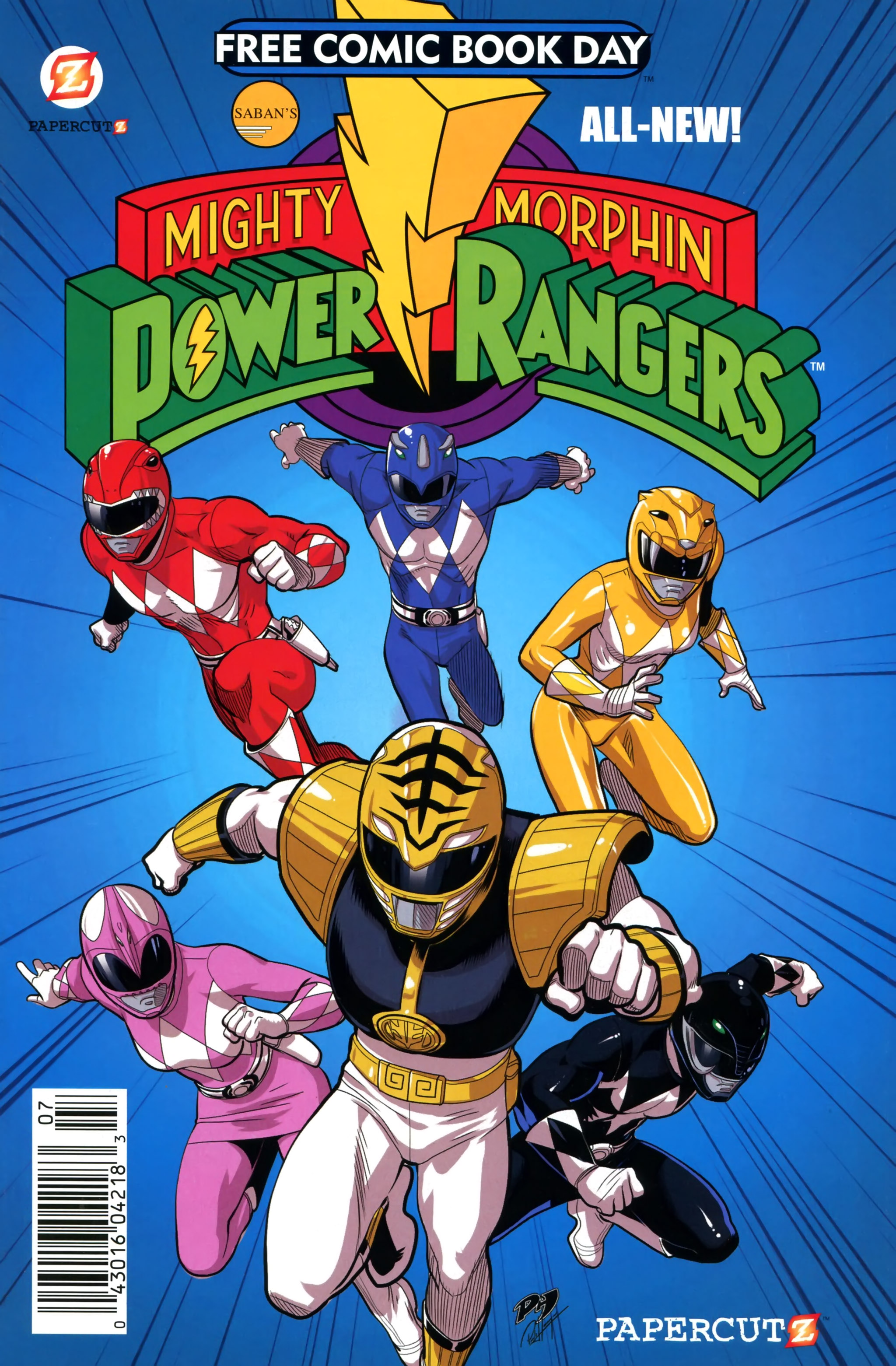 Mighty Morphin Power Rangers FCBD