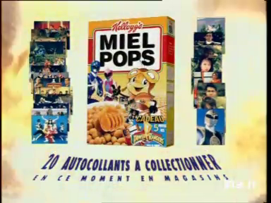 Miel Pops de Kellog's - Cartes Power Rangers
