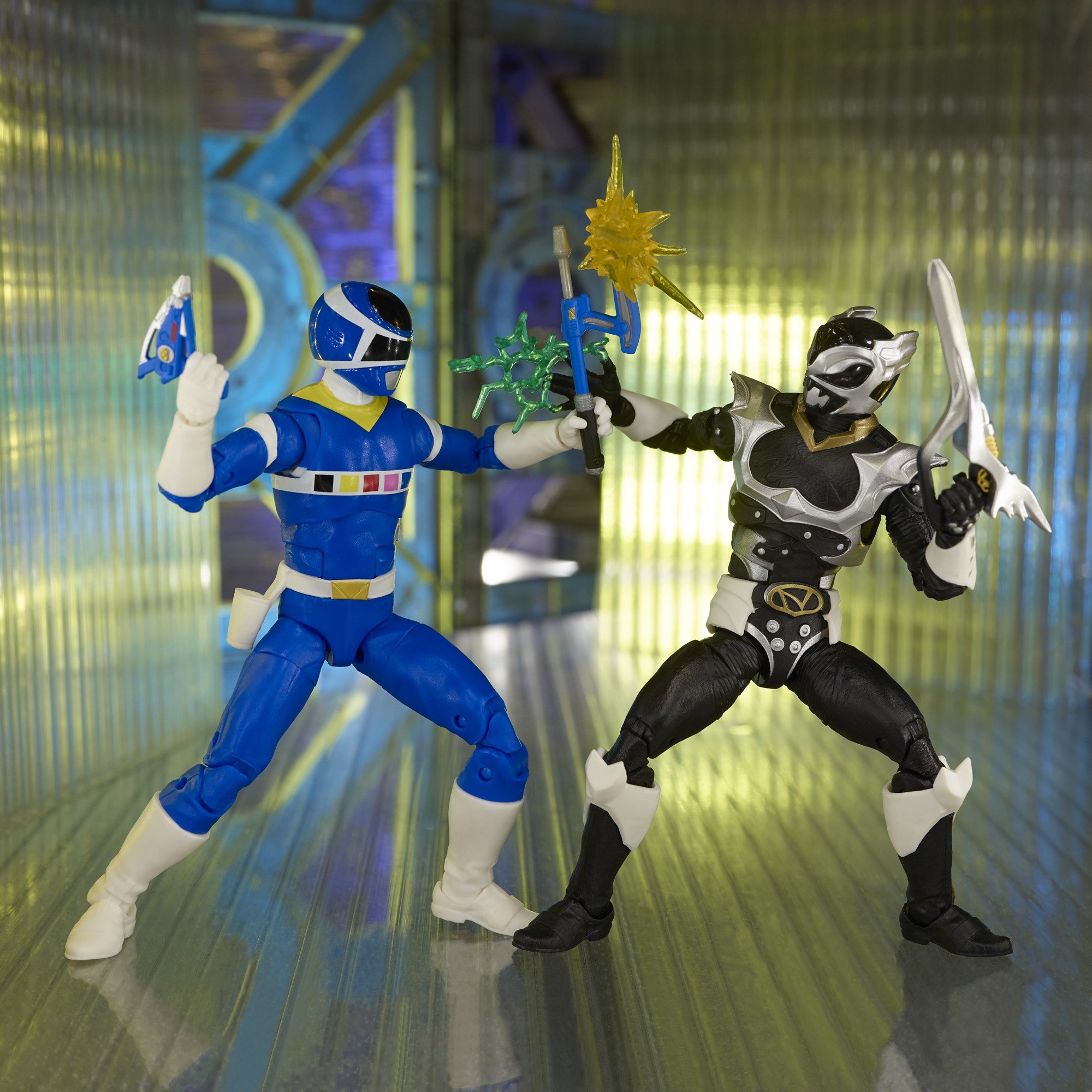 In Space Blue Ranger vs. In Space Psycho Silver Ranger