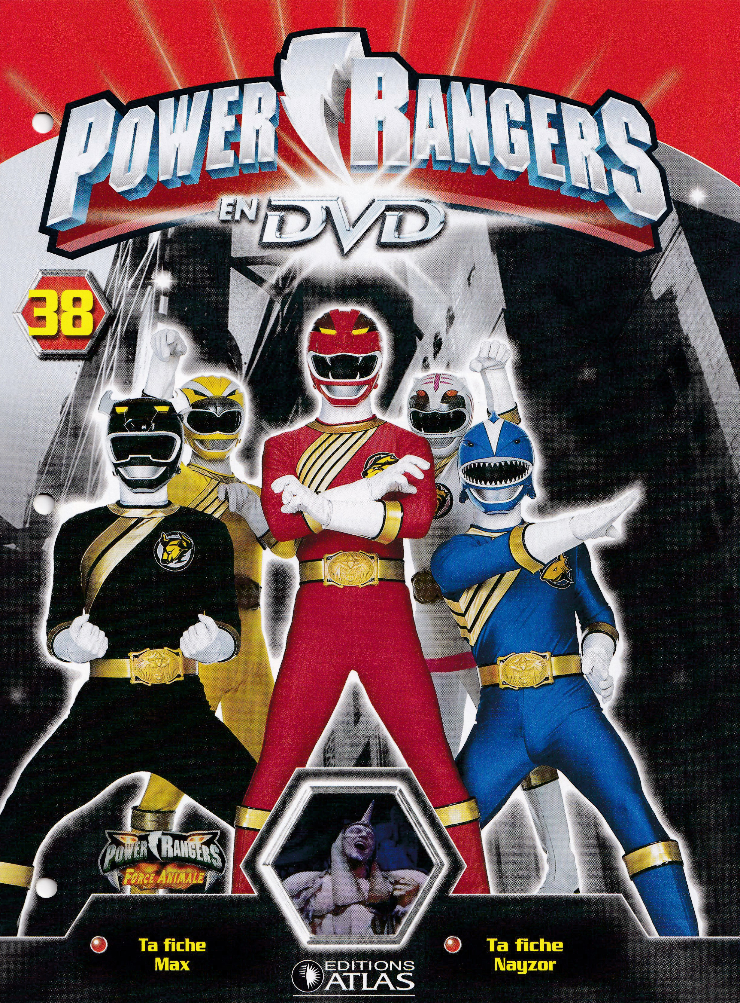 Power Rangers en DVD n°38