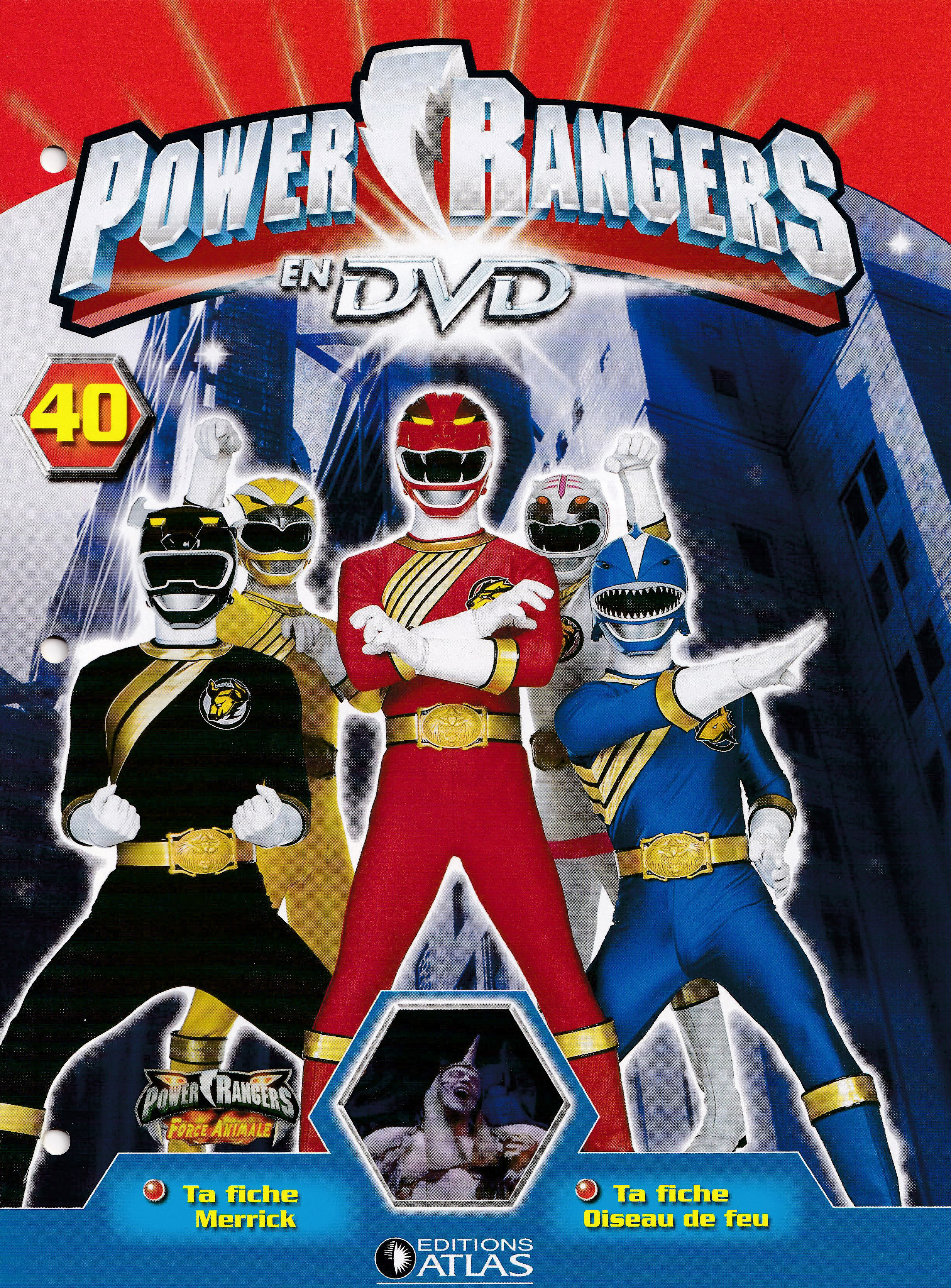 Power Rangers en DVD n°40