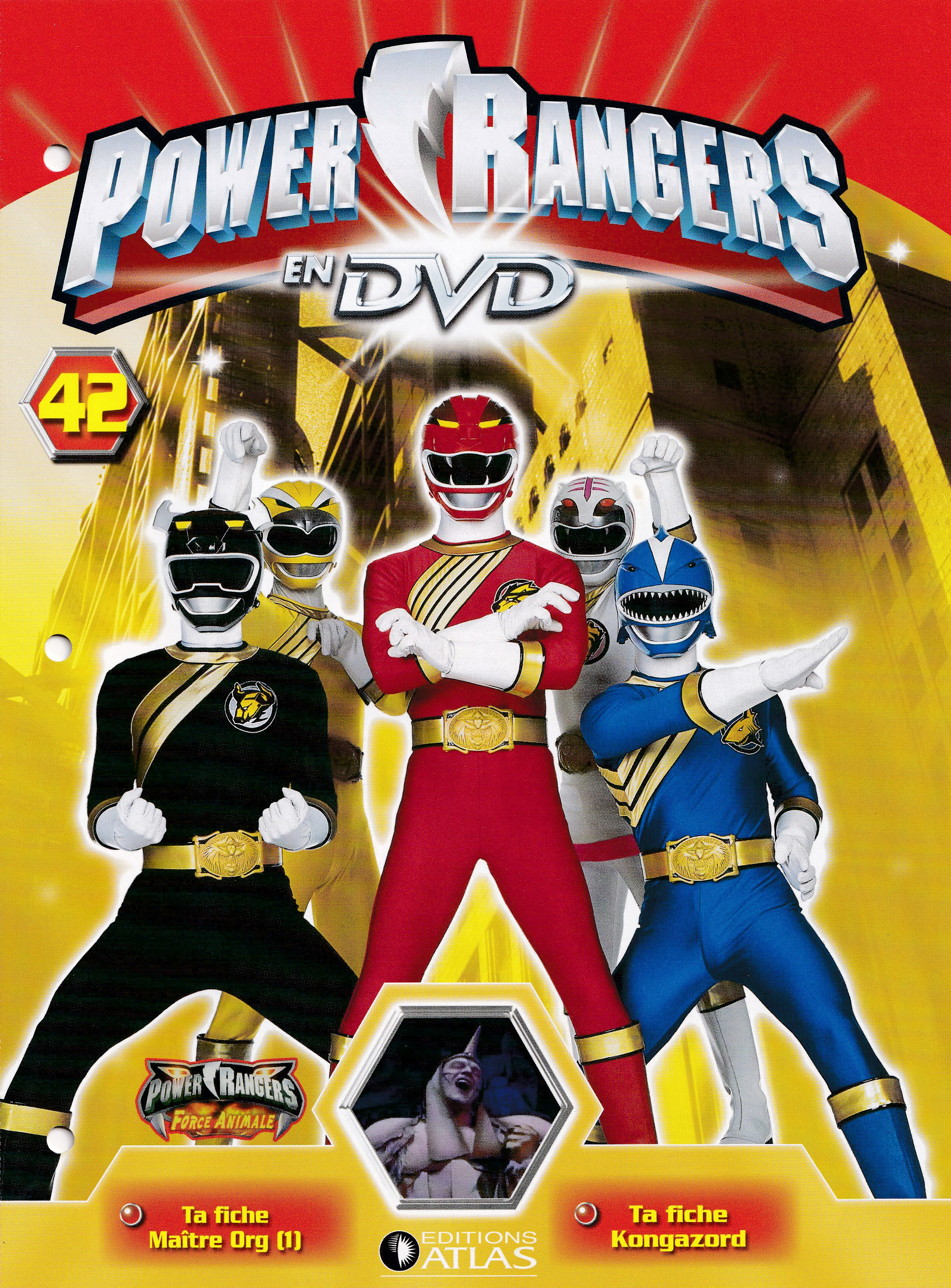Power Rangers en DVD n°42