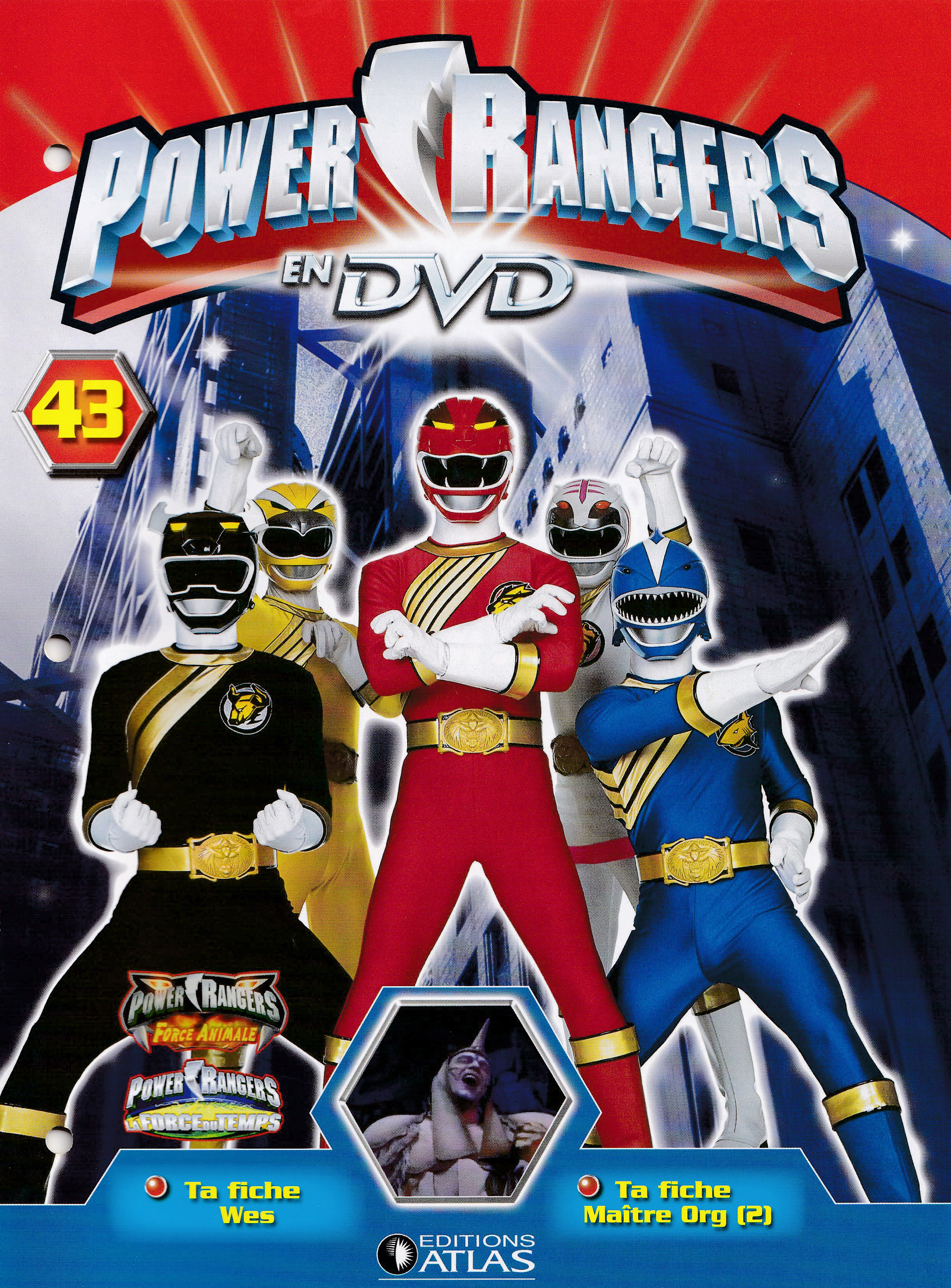 Power Rangers en DVD n°43