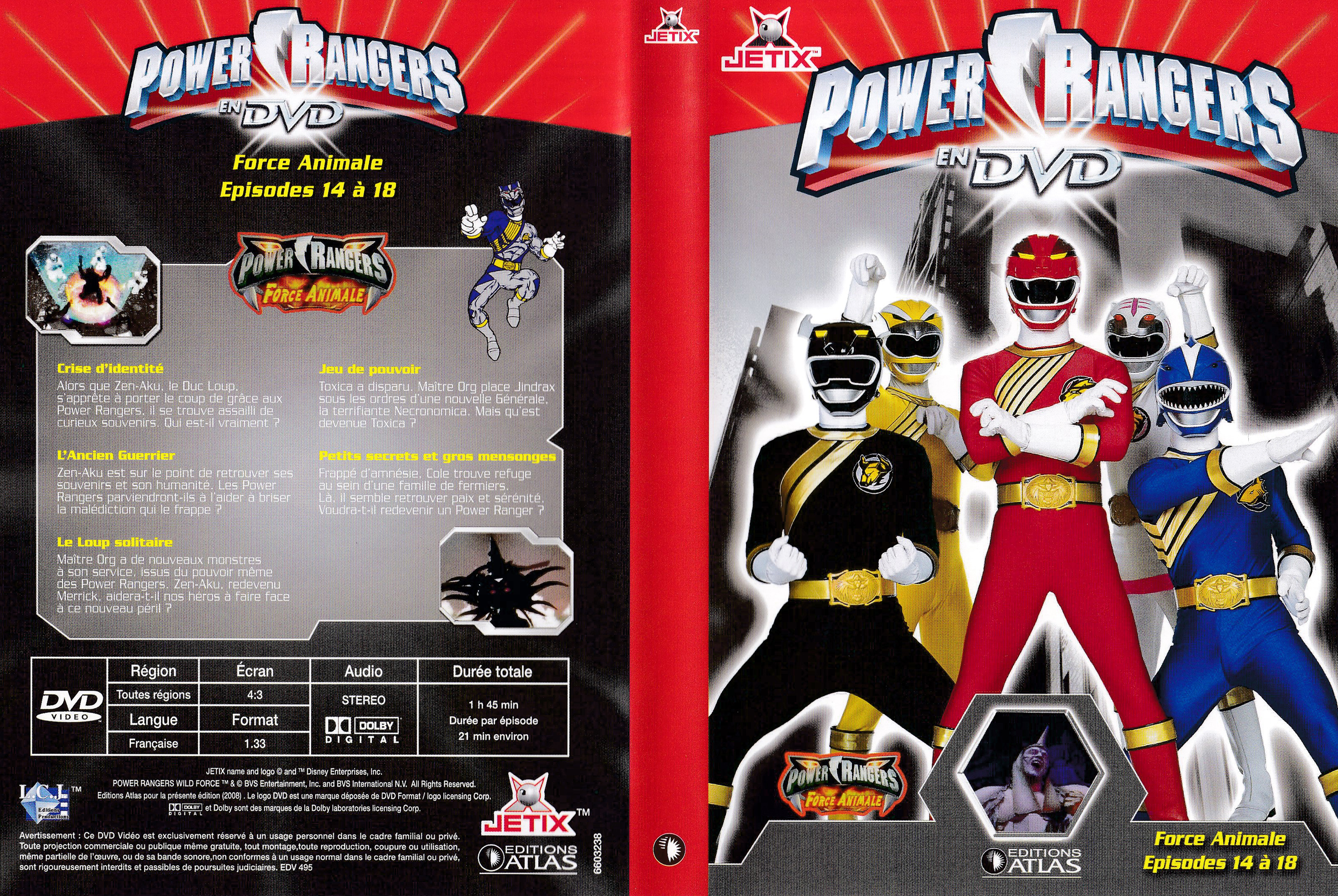 Power Rangers en DVD n°38