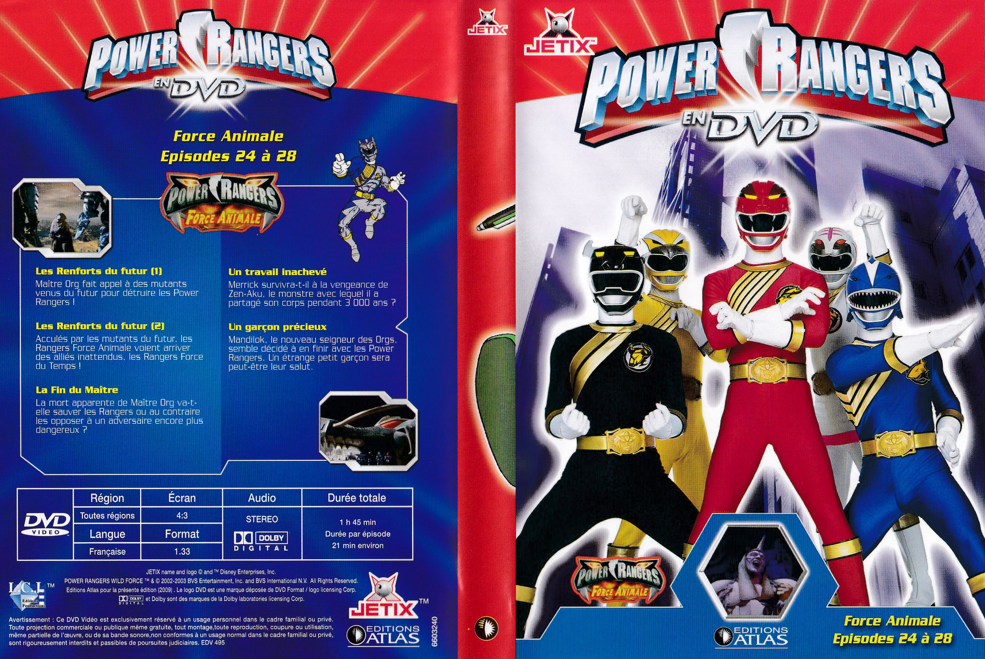 Power Rangers en DVD n°40