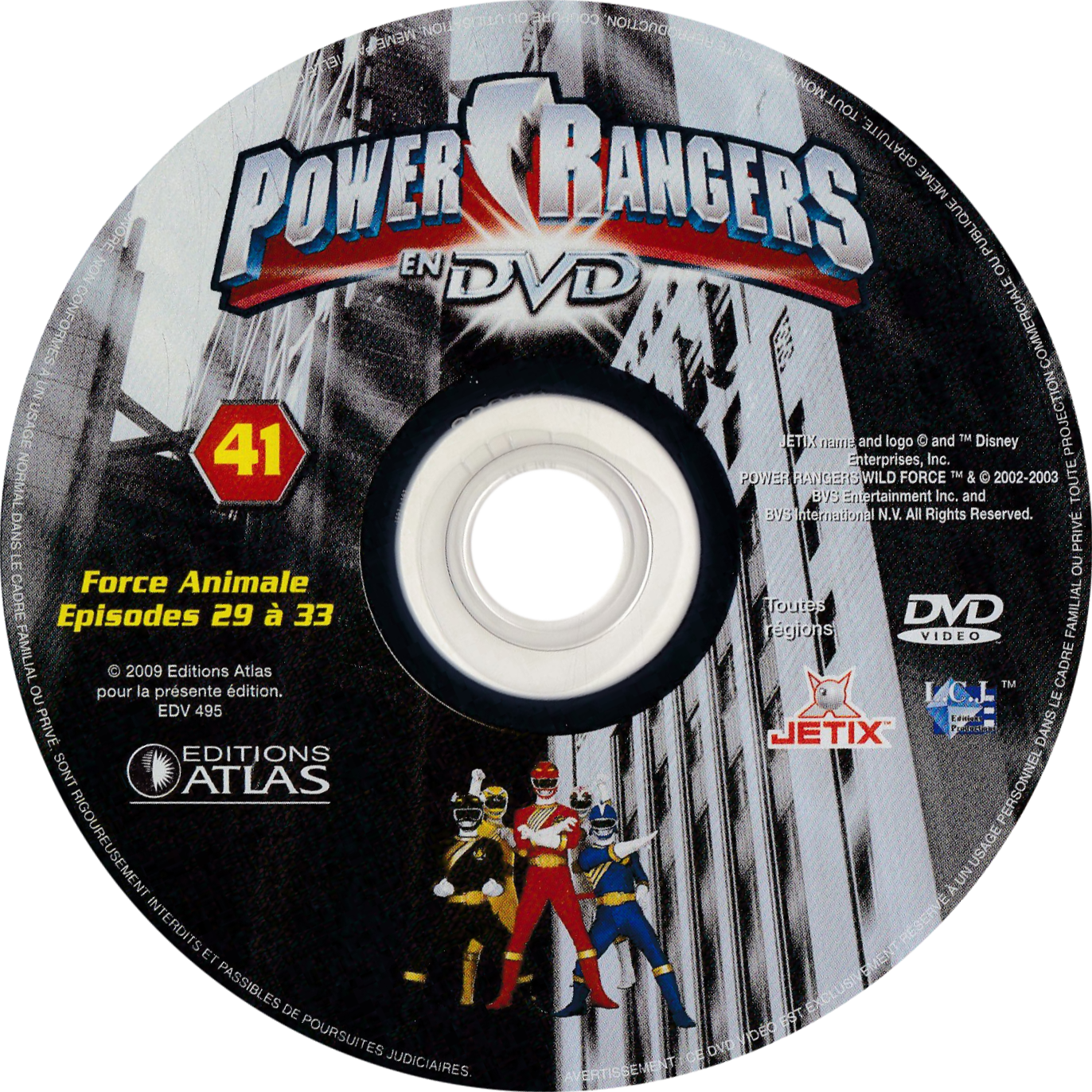 Power Rangers en DVD n°41