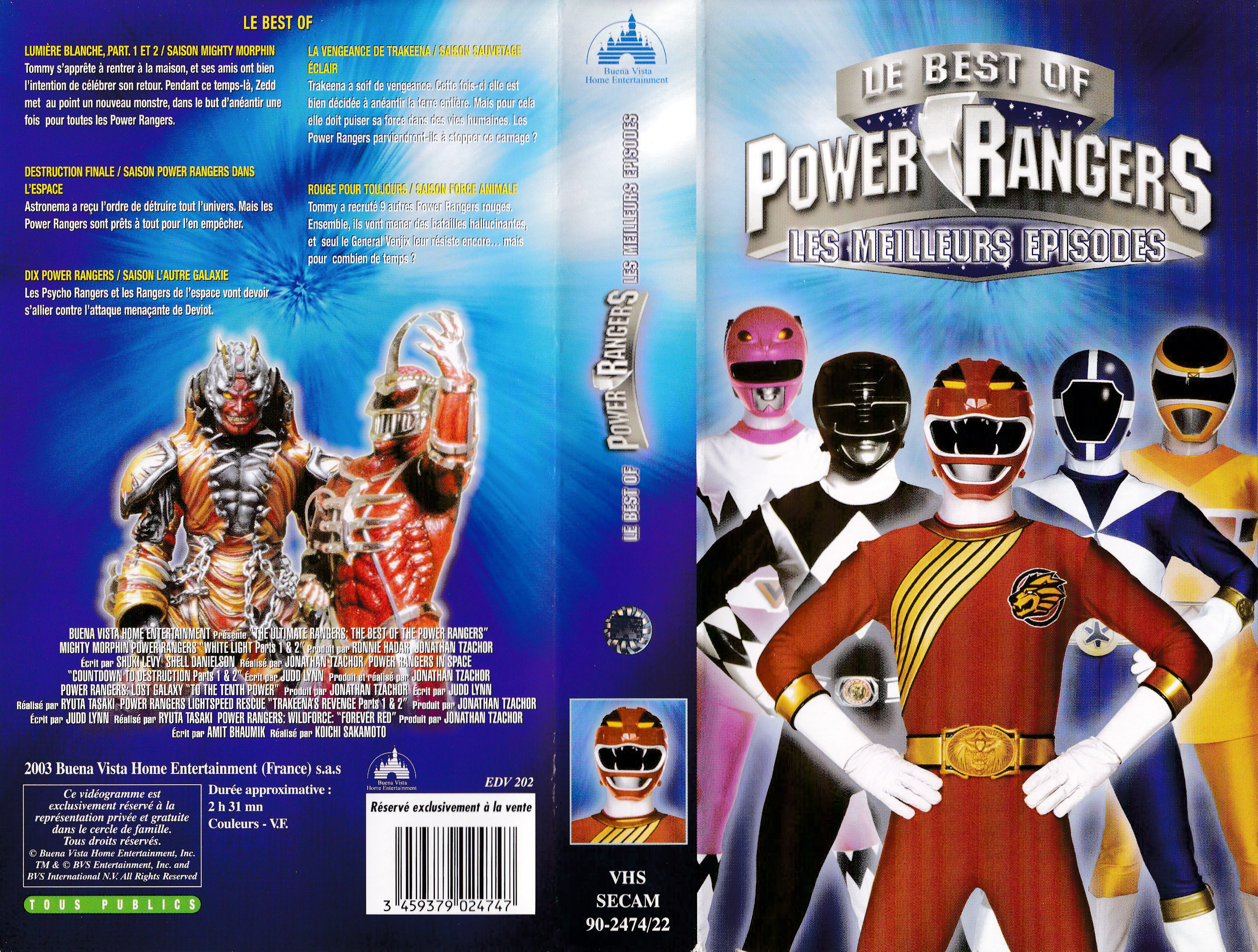 Le Best of Power Rangers - Les meilleurs épisodes