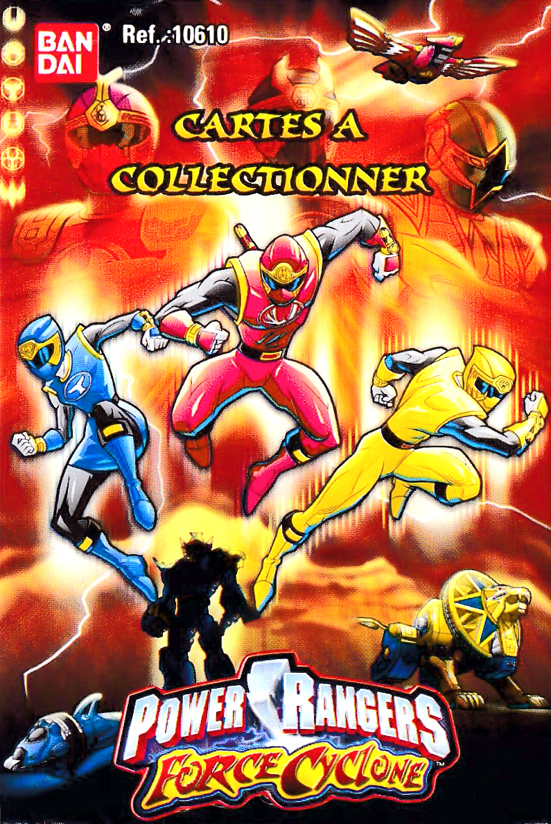 Power Rangers Force Cyclone - Cartes à collectionner