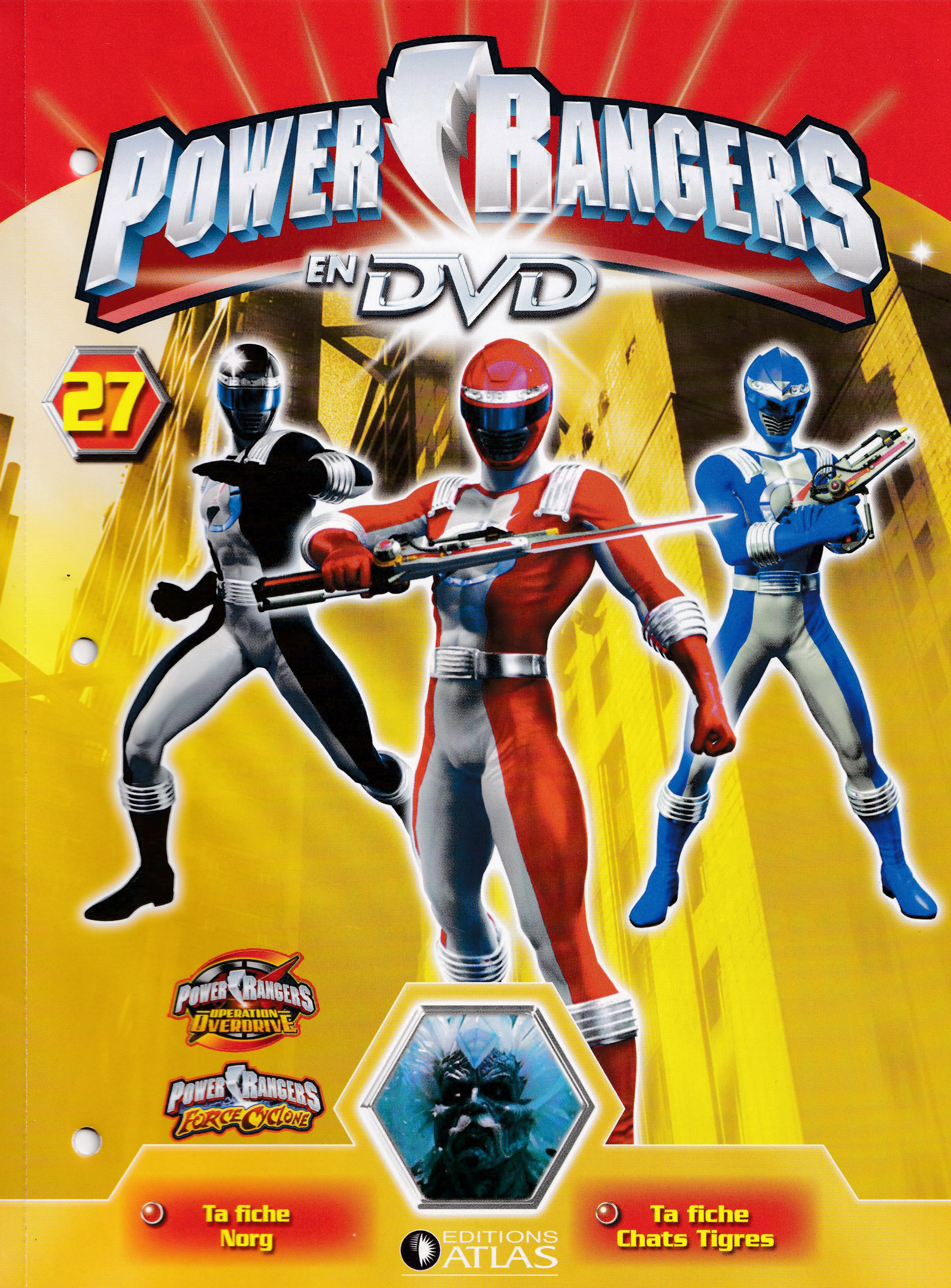 Power Rangers en DVD n°27