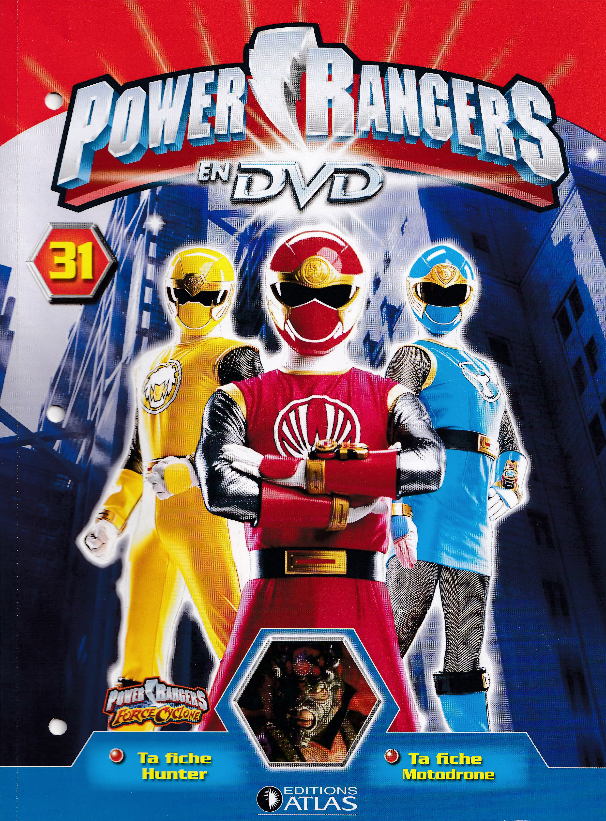 Power Rangers en DVD n°31