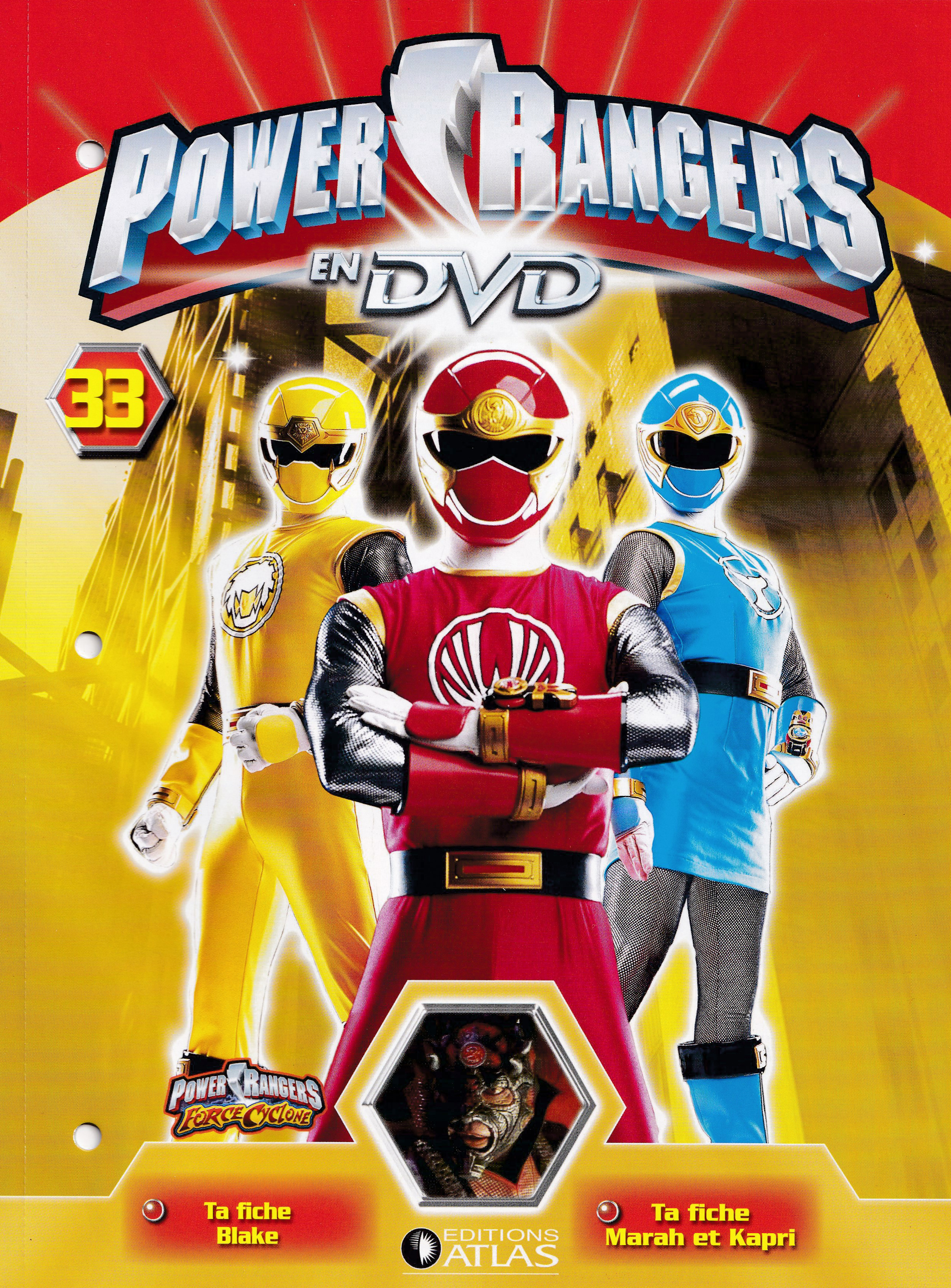 Power Rangers en DVD n°33