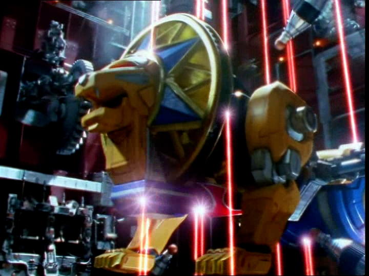 Réparation du Zord Lion