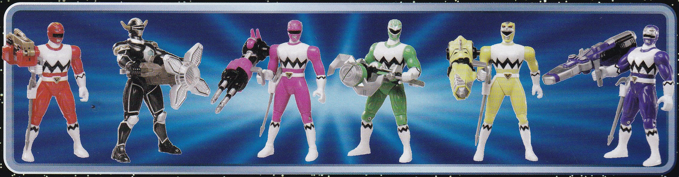 Figurines Power Rangers Eclairs 12,5 cm