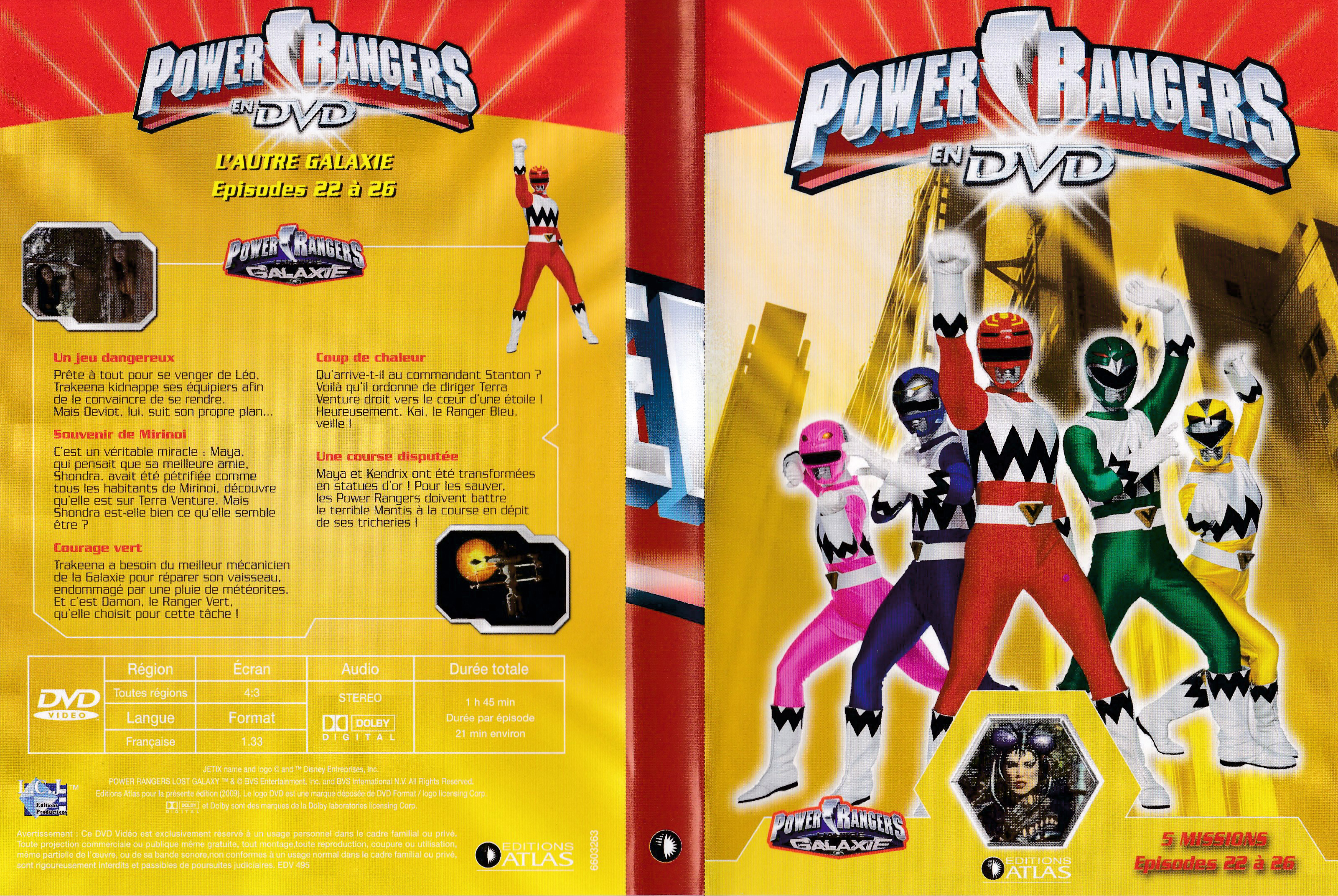 Power Rangers en DVD n°63