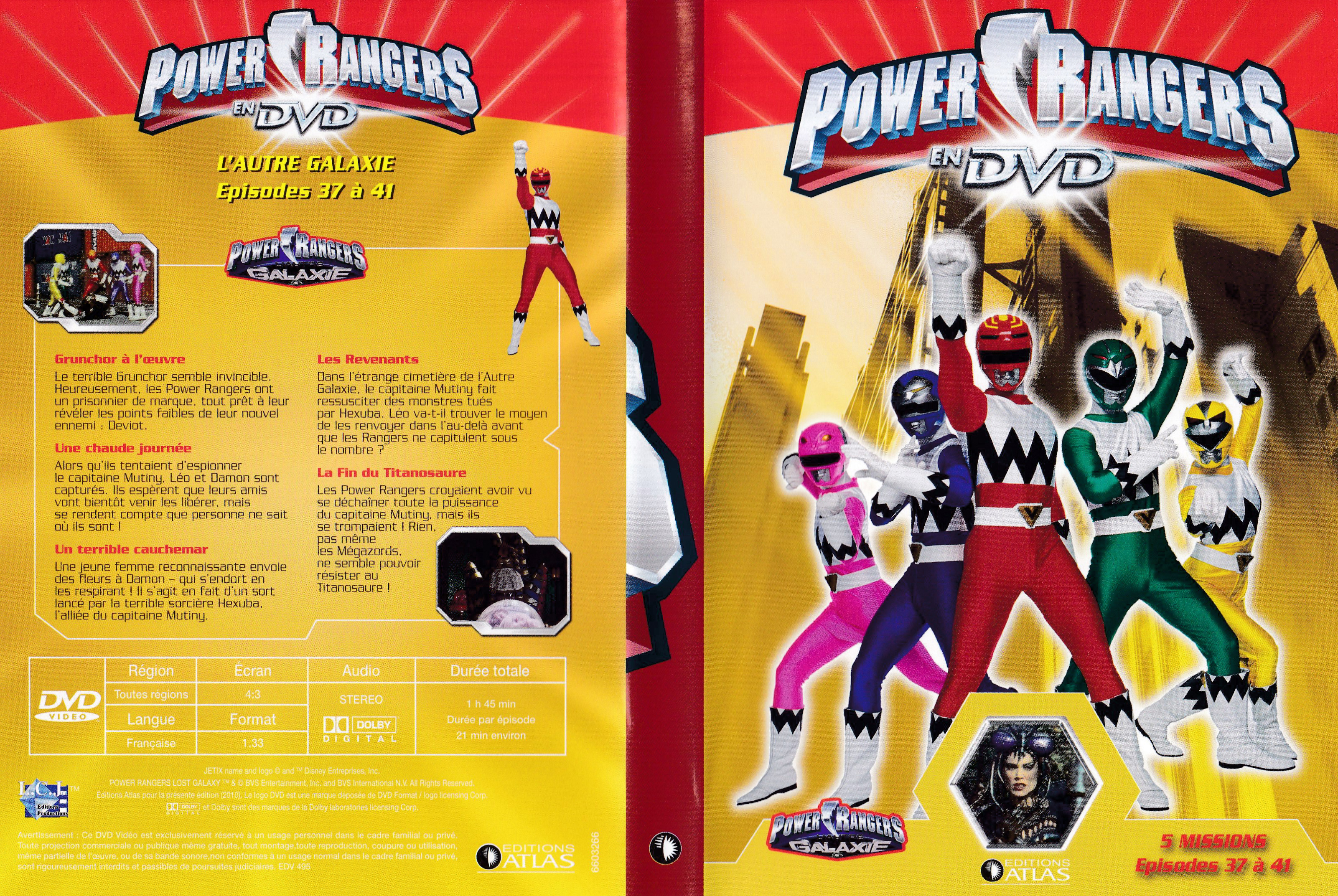 Power Rangers en DVD n°66
