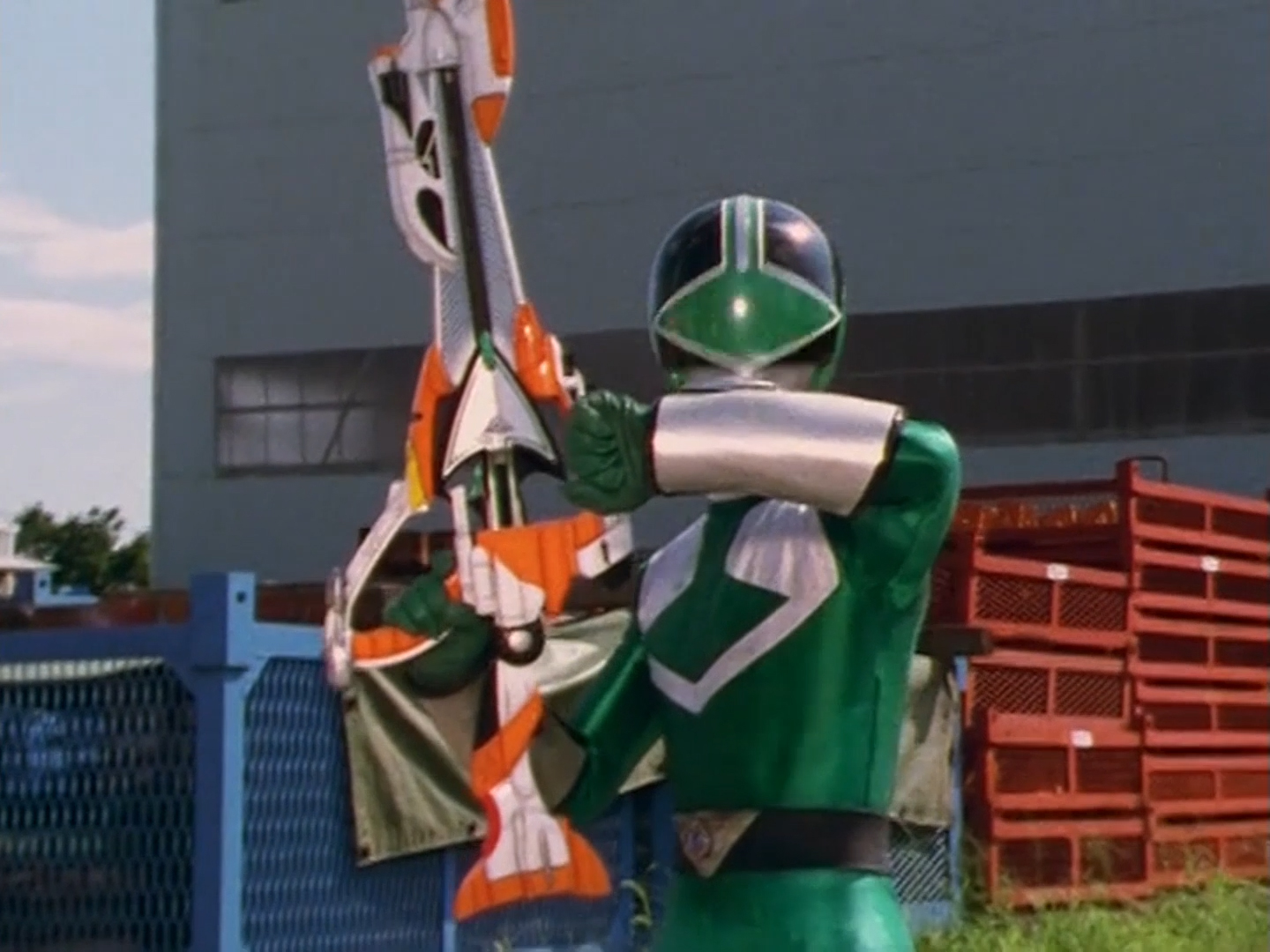 Electro Booster utilisé par le Ranger Vert