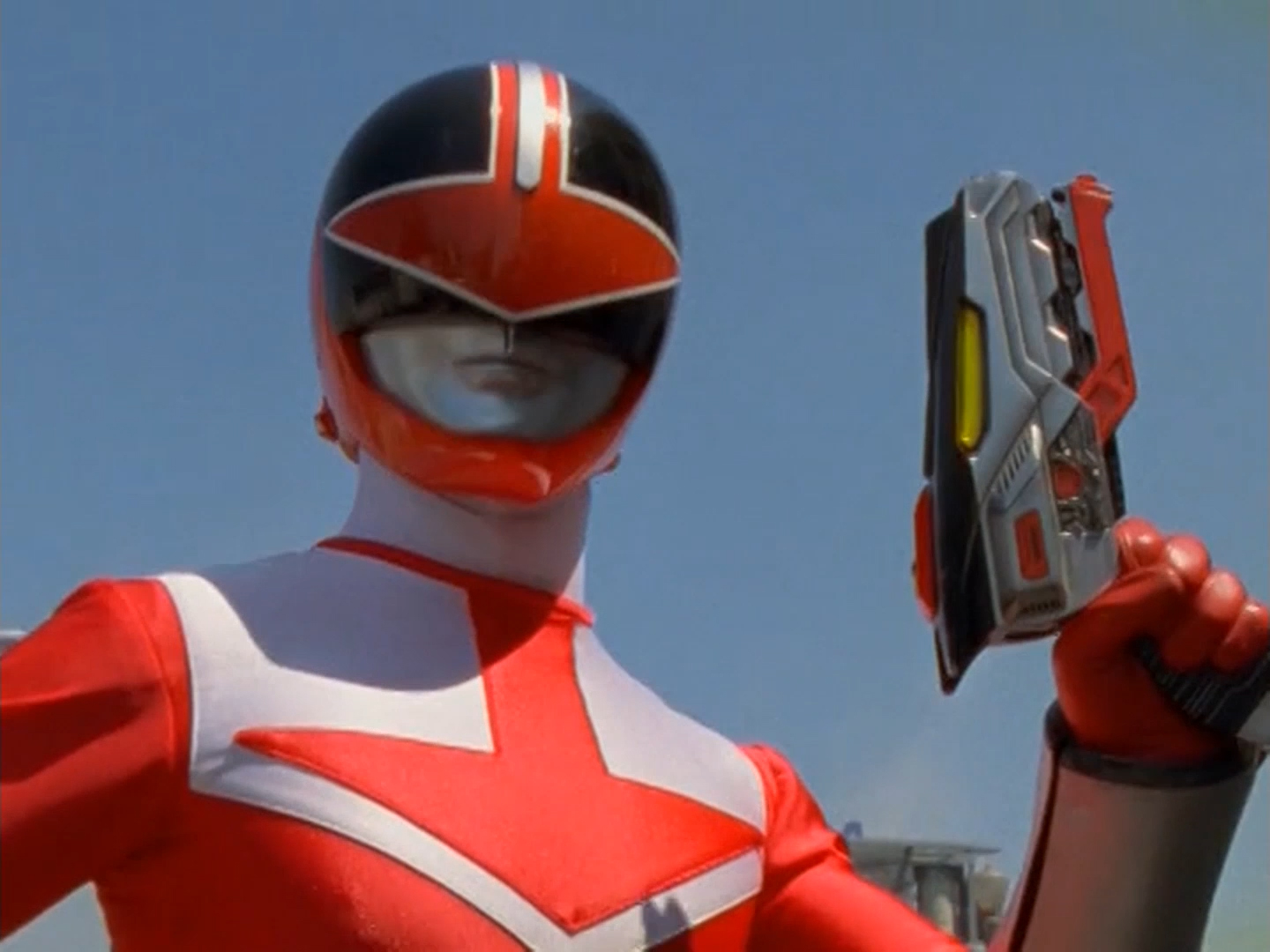 Quantum Blaster utilisé par le Ranger Rouge