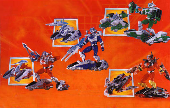 Figurines Power Rangers Roller Combat 12,5 cm