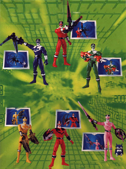 Figurine Power Rangers Time Force 12,5cm