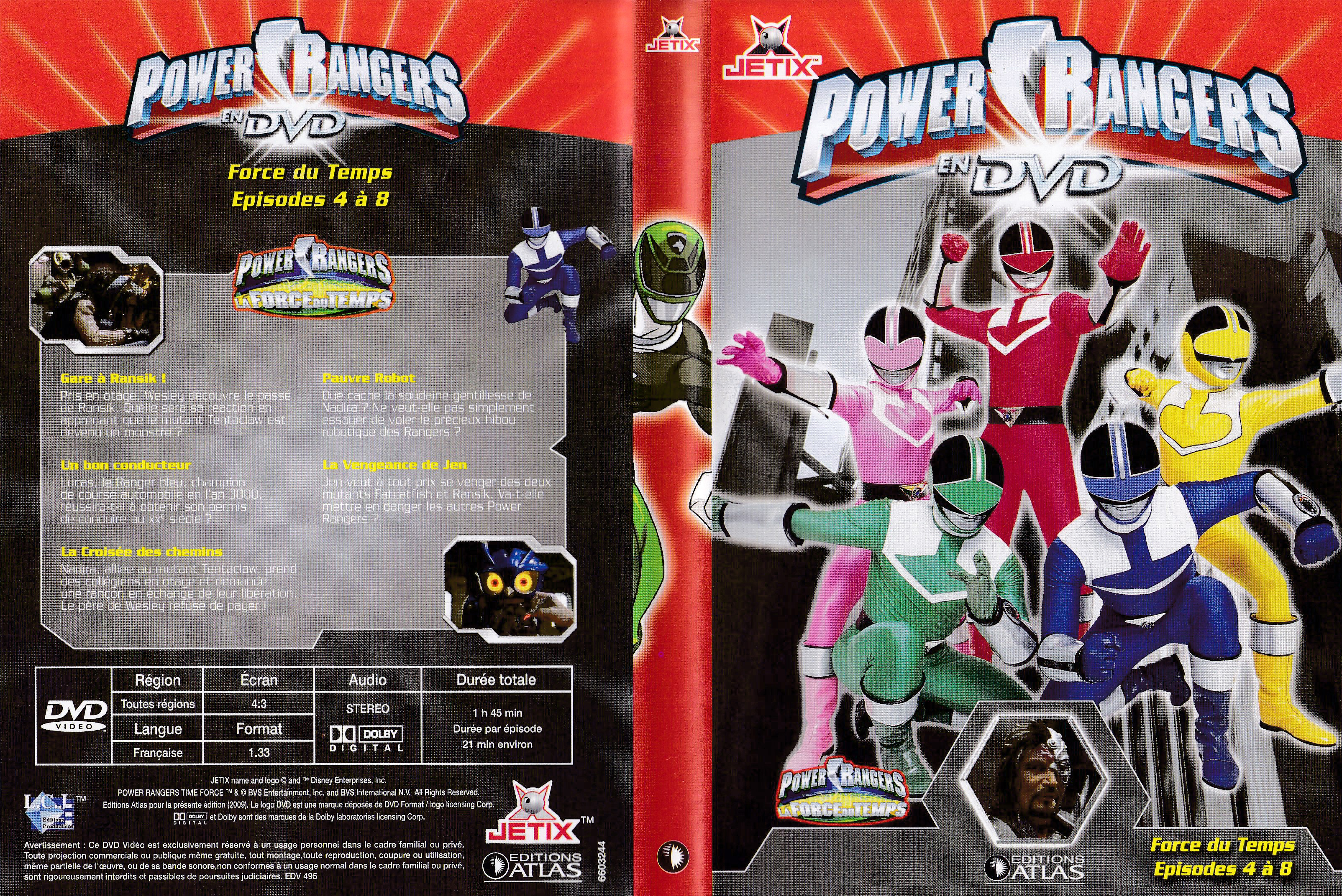 Power Rangers en DVD n°44