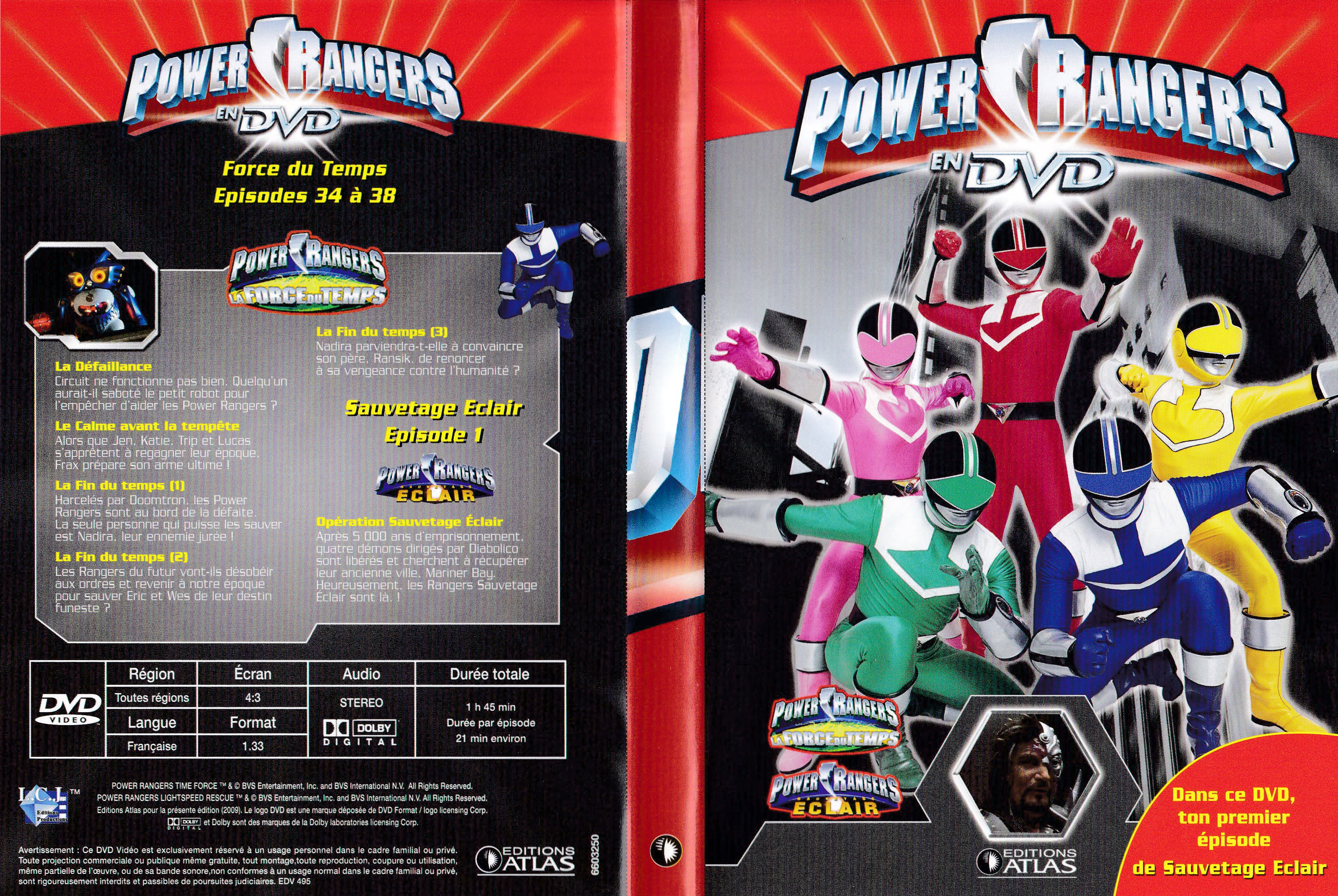 Power Rangers en DVD n°50