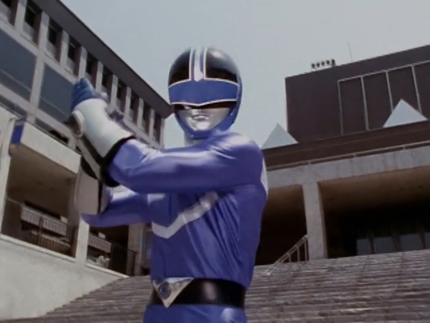 Ranger Time Force Bleu