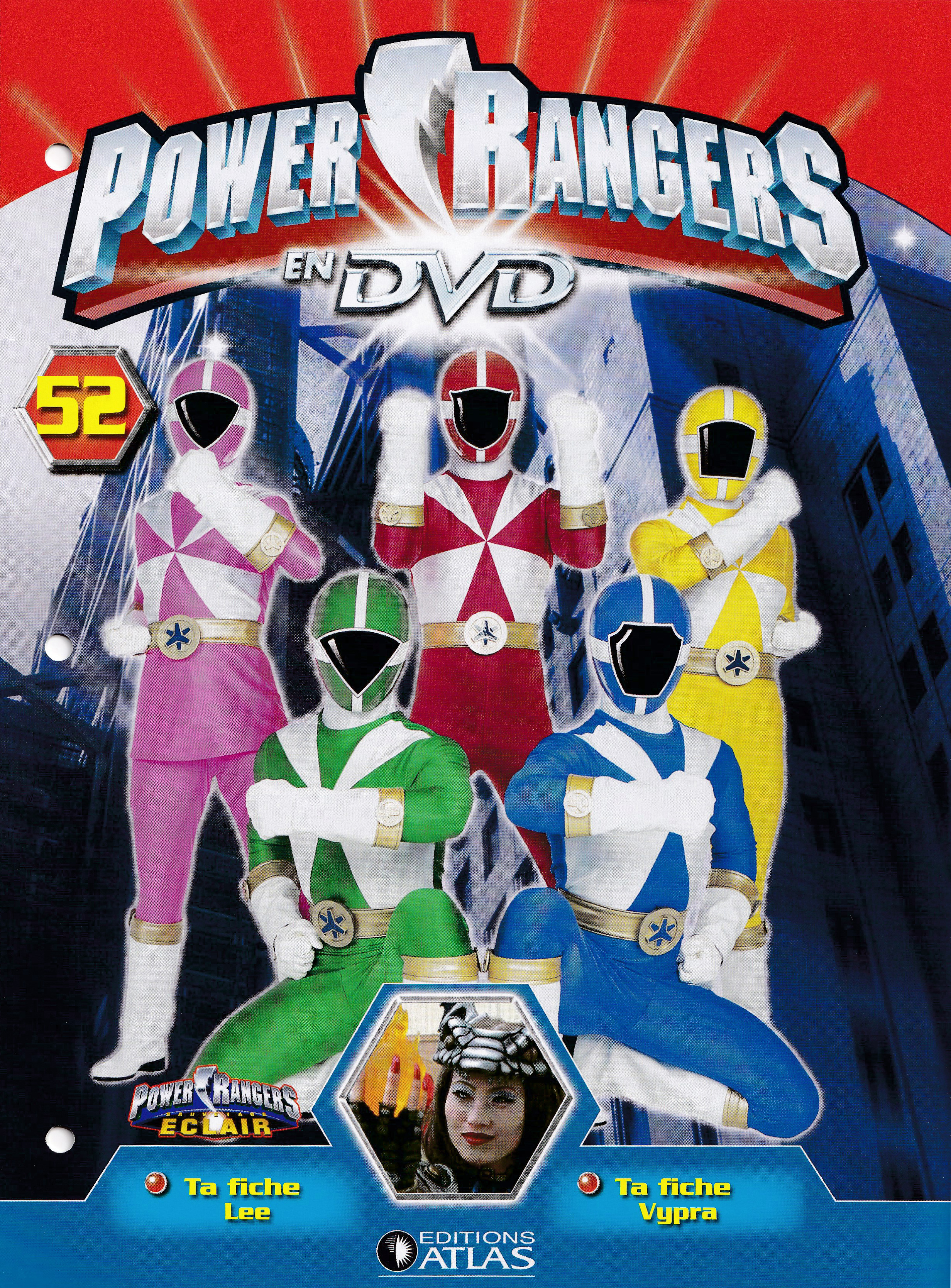 Power Rangers en DVD n°52