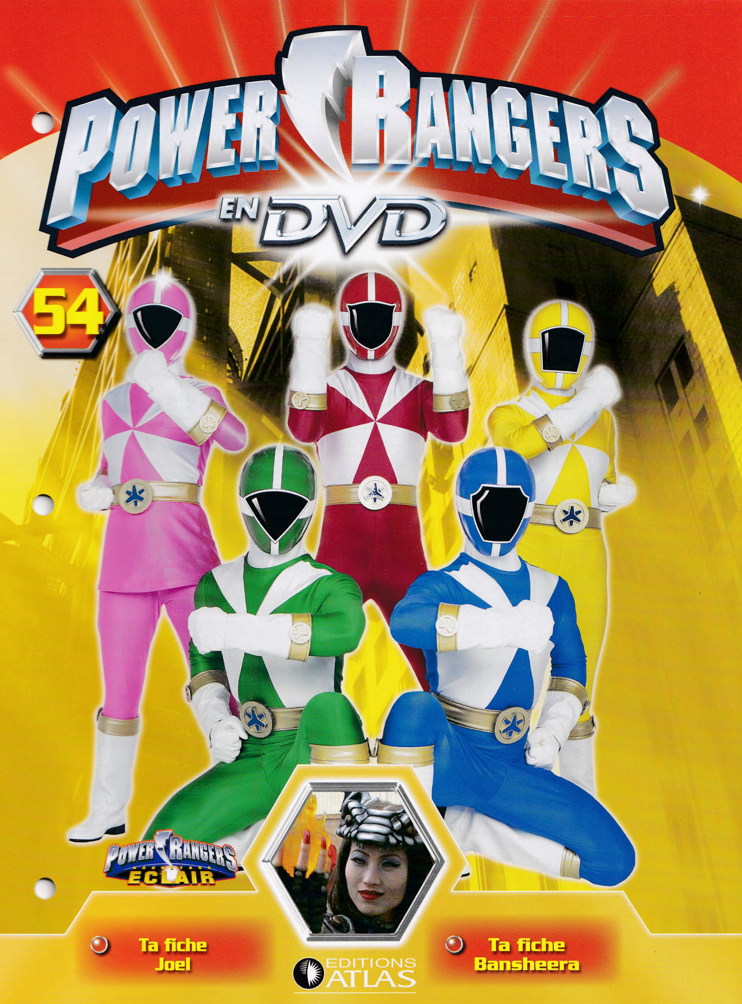 Power Rangers en DVD n°54