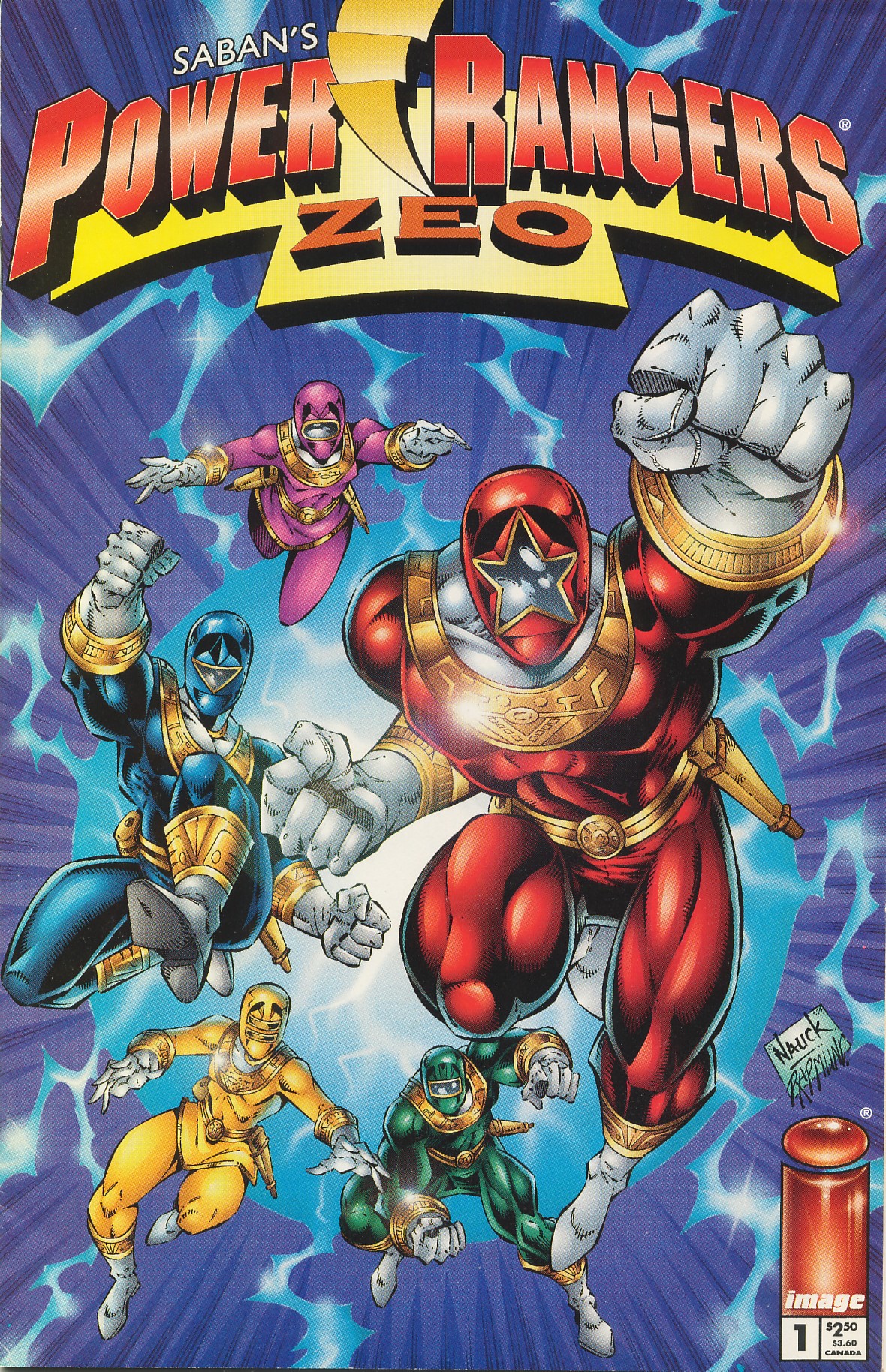 Power Rangers Zeo Issue 1