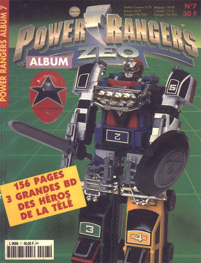 Power Rangers Zeo Album n°7